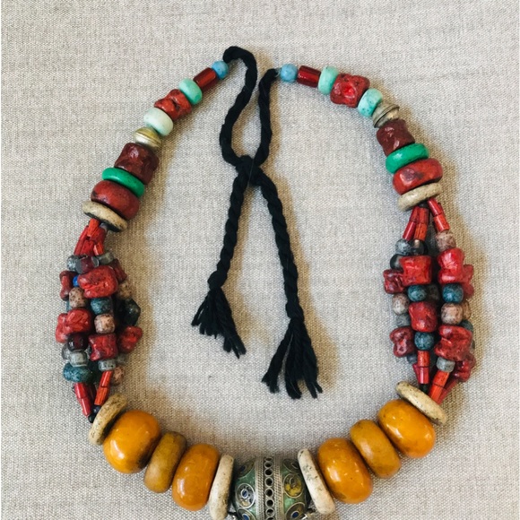 Amazing/Berber necklace, Morocco - Picture 6 of 15